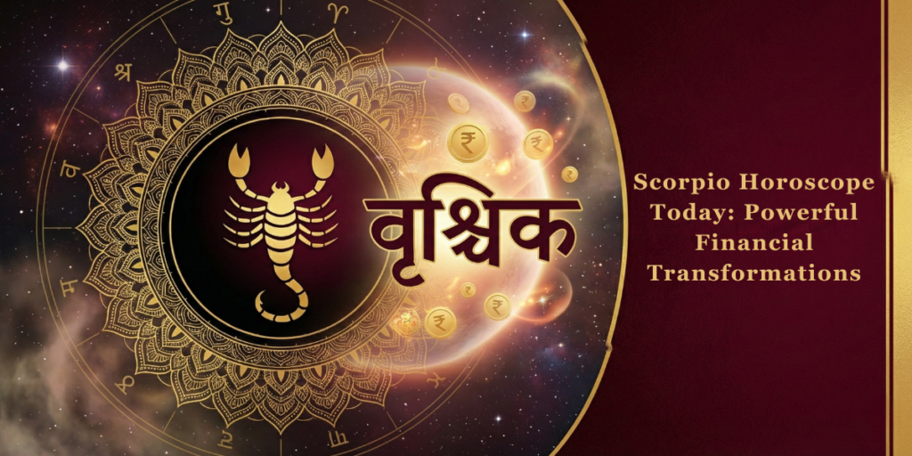 Scorpio Horoscope Today: Powerful Financial Transformations