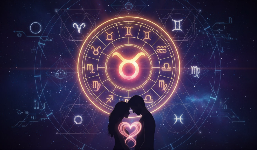 Love compatibility test illustrator