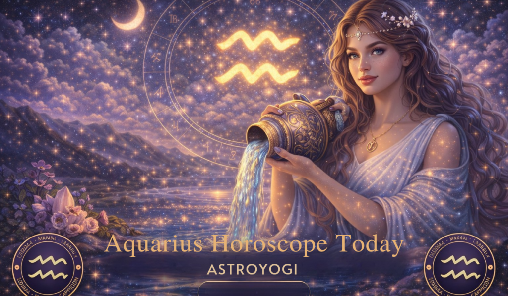 Aquarius horoscope today astroyogy