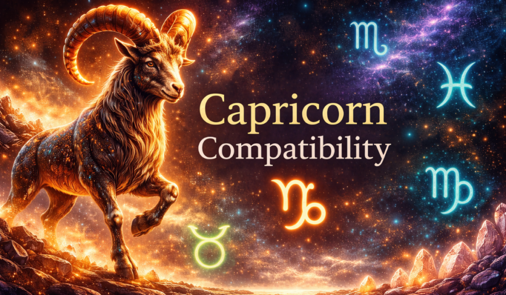 Capricorn Compatibility โ Zodiac Love & Relationship Match Guide