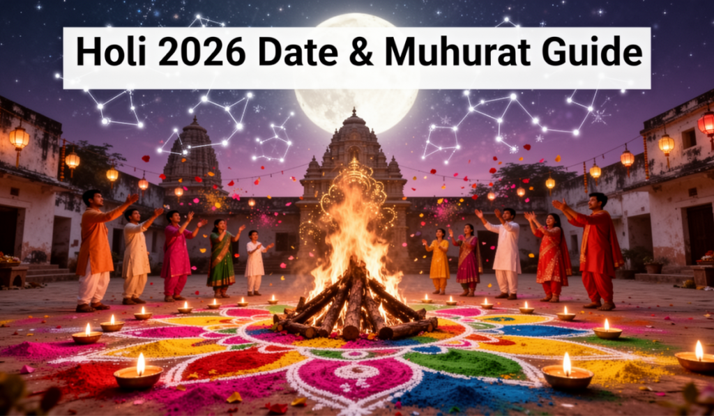 Holi 2026 muharat